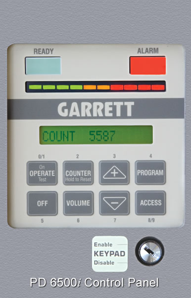 Garrett PD 6500i Walk- Through Detector